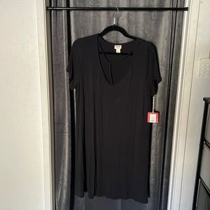 womens black dress
